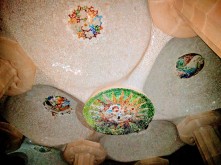 barcelona-weekend-park-guell-ceiling-at-night